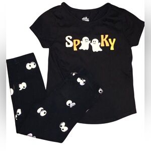 GAP Black and White Ghost Pajama Set